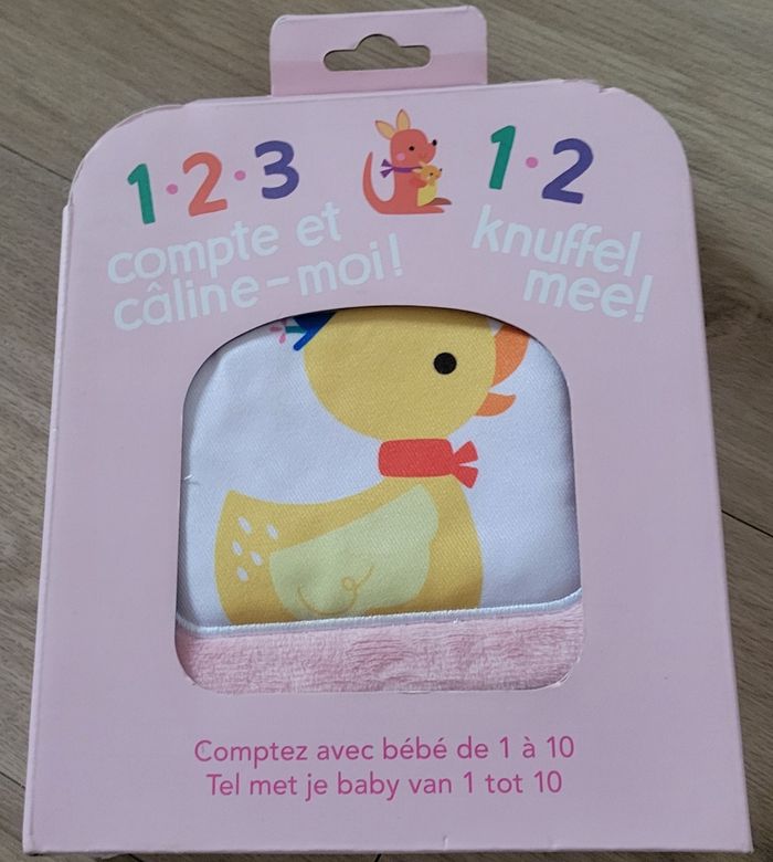 Livre tissuapprend a compter