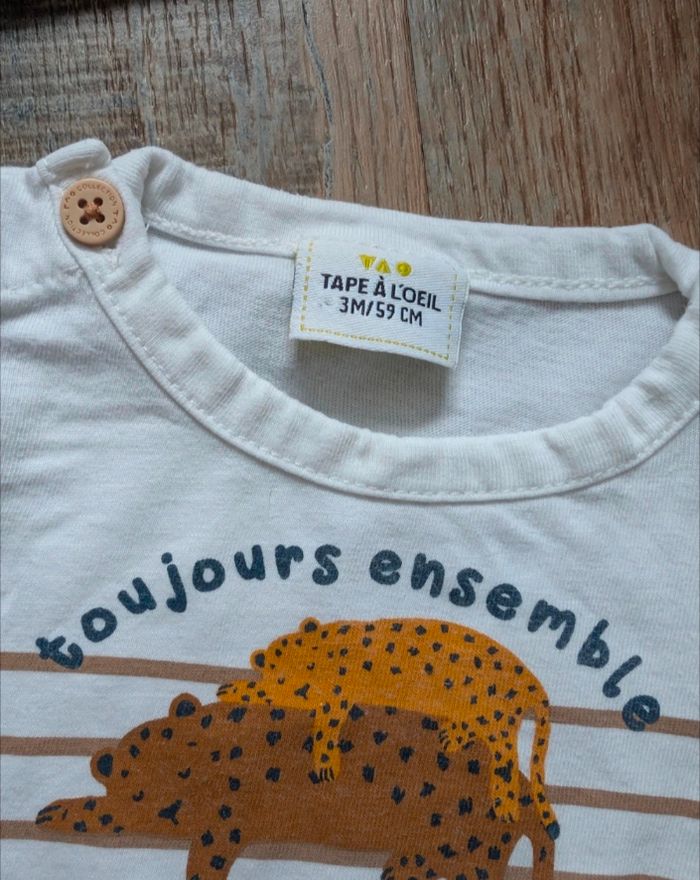 Tshirt 3 mois - photo numéro 2