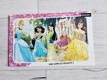 Jeu jouet puzzle à encastrer Ravensburger 15 pièces Princesses Disney