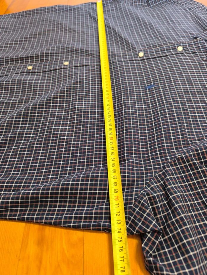 Chemise à carreaux - Ralph Lauren - Blake - Logo brodé violet - noir, blanc - Taille XXL - photo numéro 12