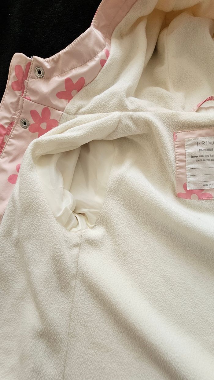 Ciré fille 18-24 mois 92 cm 🌸 Imperméable Primark mi-saison - photo numéro 9