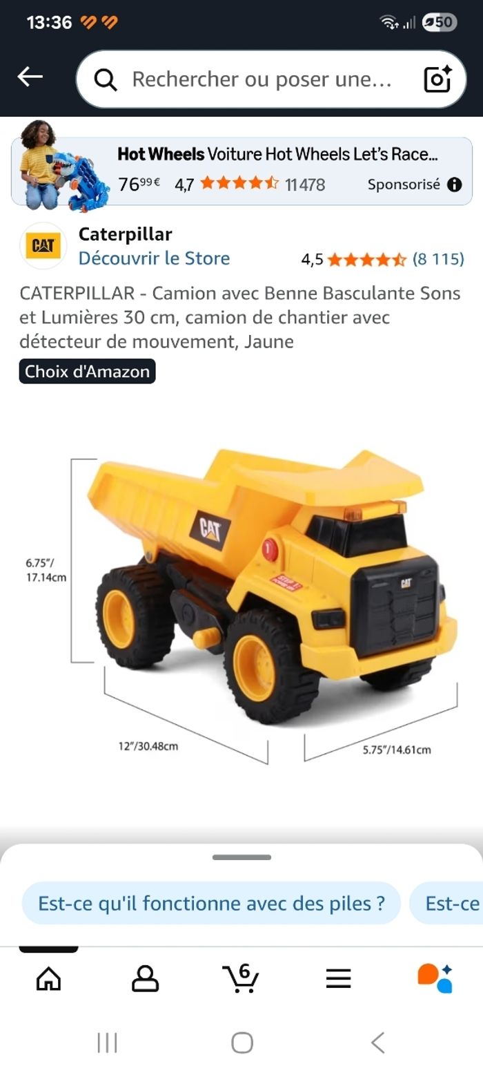 Camion CAT - photo numéro 4