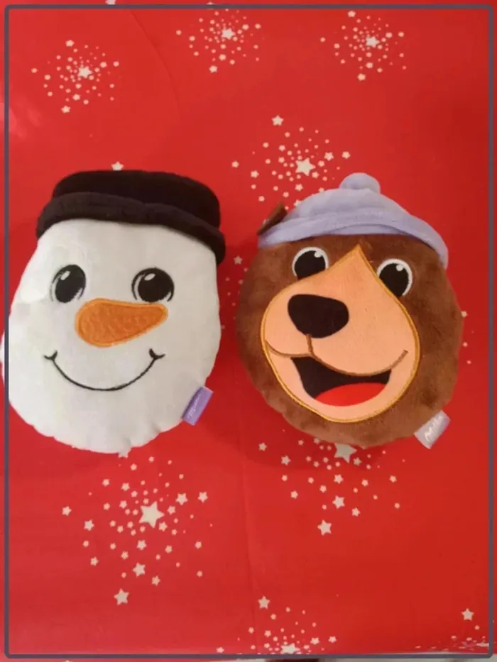 Lot de 2 petite peluches
