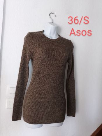 Pull long maille fine femme 36
