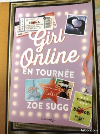 Girl Online en Tournée - Zoe Sugg - Tome 1 La Martiniere Jeunesse