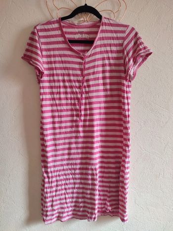 Robe tee-shirt pyjama Etam taille M