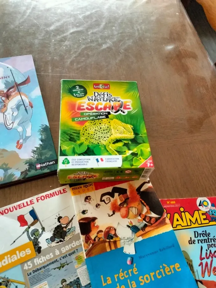Lot de 14 livres et 1 jeu à partir de 7 ans - photo numéro 8