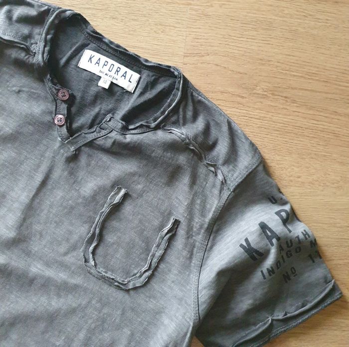 💚 Tee-shirt Kaporal 14 ans #emyfleury_14ansgarçon - photo numéro 2