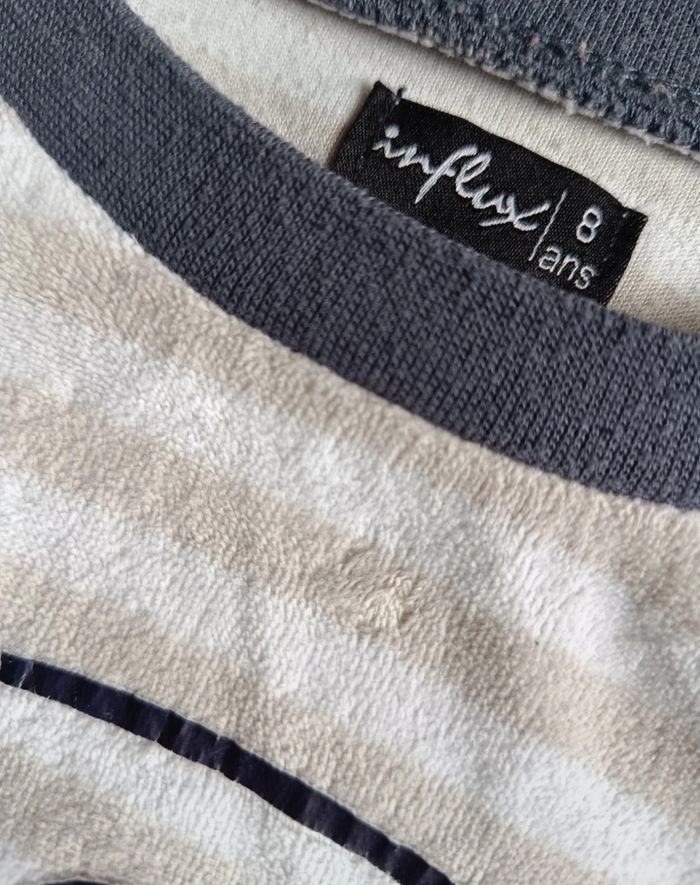Pyjama velours ours 🎮 Taille 8 ans - photo numéro 5