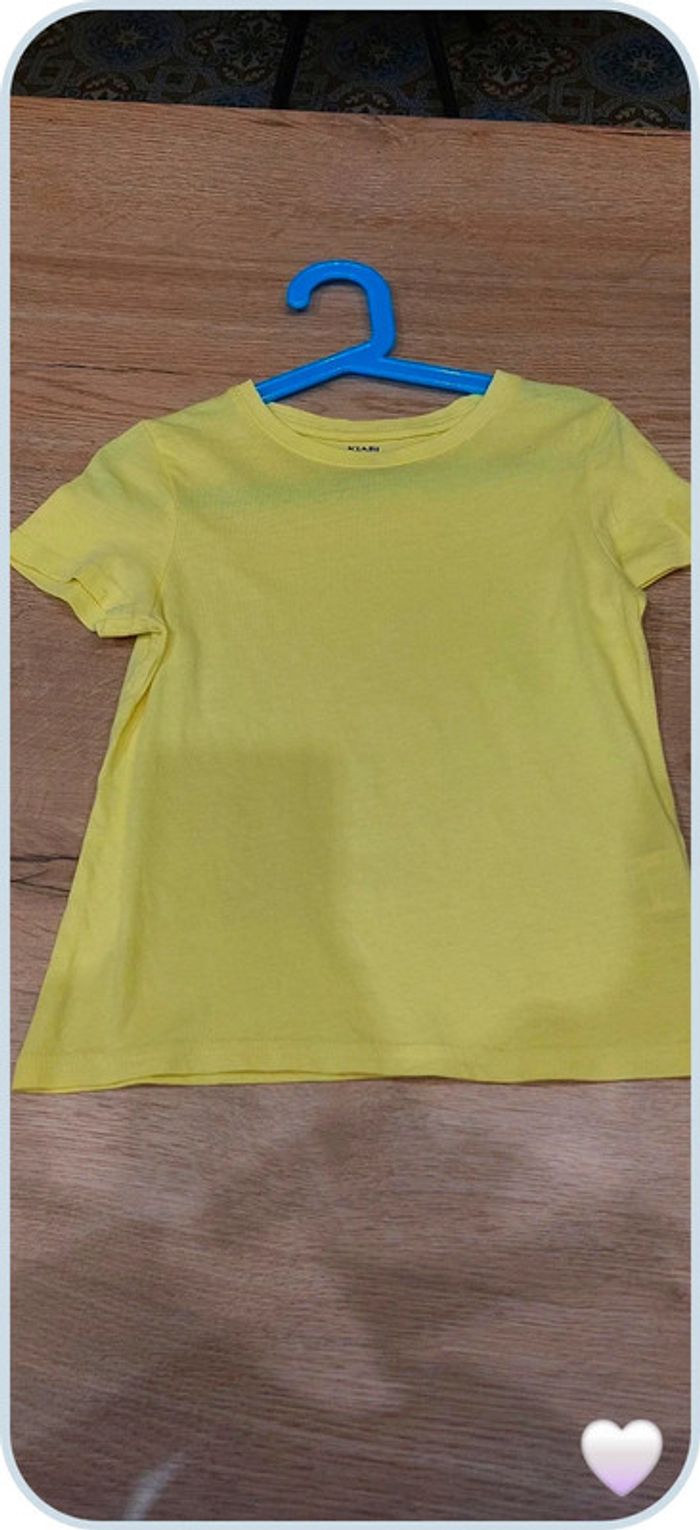 T shirt kiabi 6 ans jaune