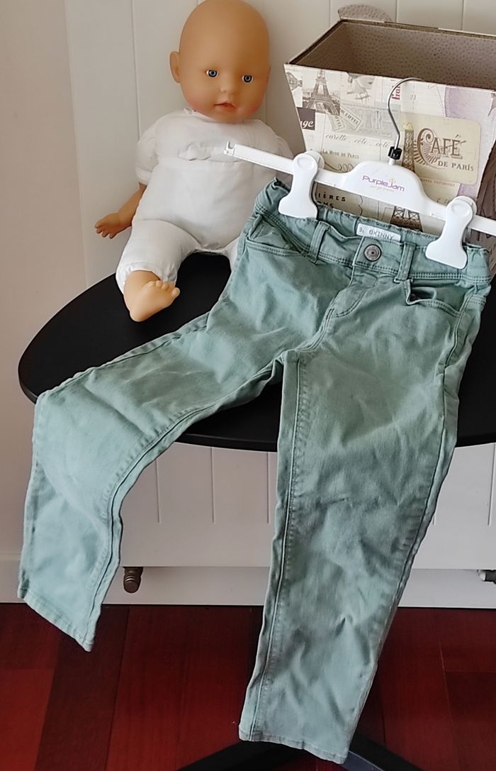 Jean skinny fille 8 ans