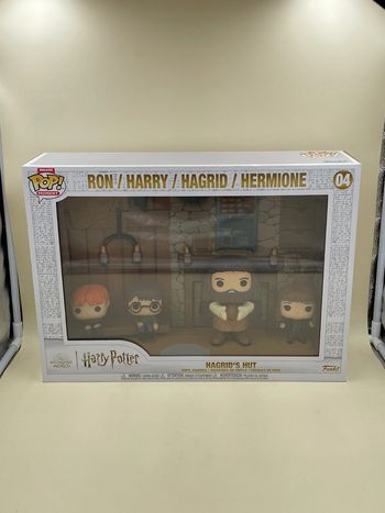 Coffret Funko Pop Moment Harry Potter Ron / Harry / Hagrid / Hermione N•04 neuf
