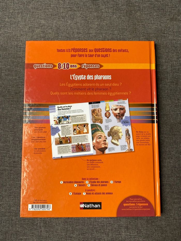 L’Égypte des pharaons 8/10 ans Nathan - photo numéro 2