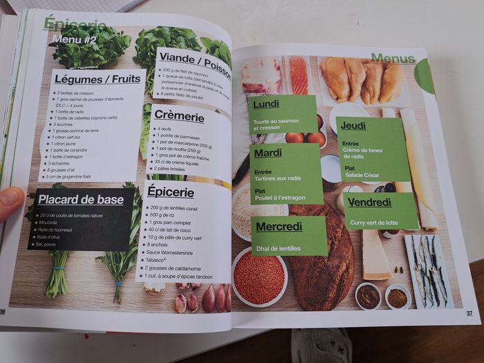 Livre je cuisine en 2h pour toute la semaine - photo numéro 3