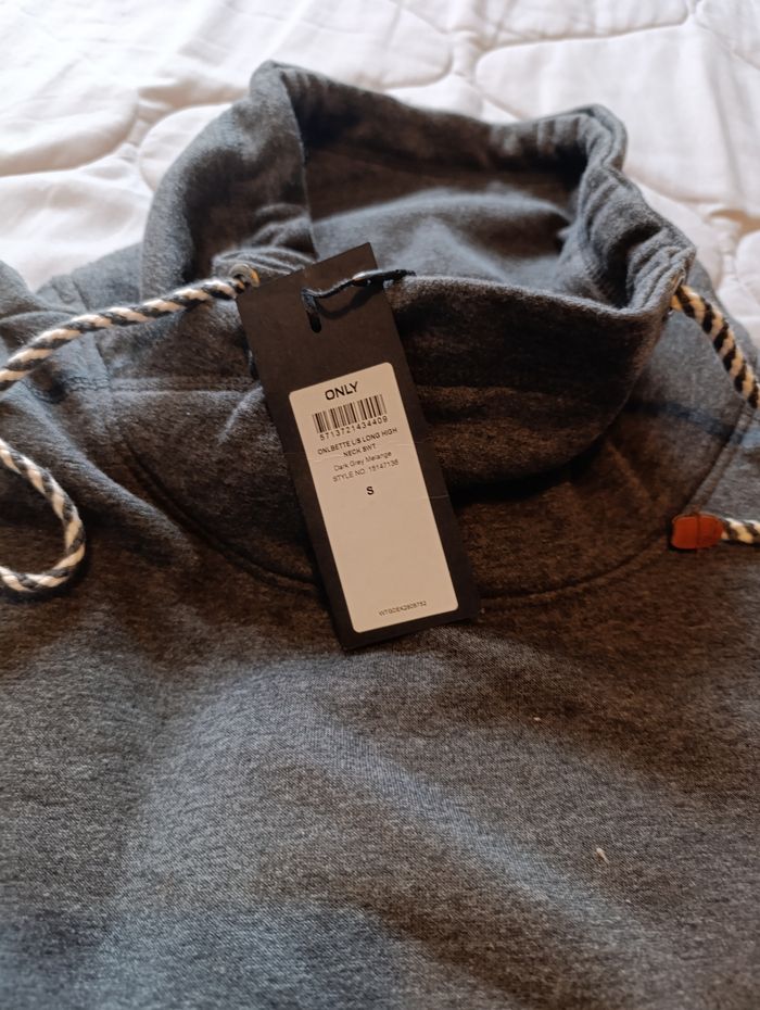 Sweat long col montant - photo numéro 2