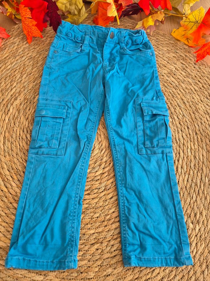 Lot de 3 pantalons colorés garçon 3 ans - photo numéro 9