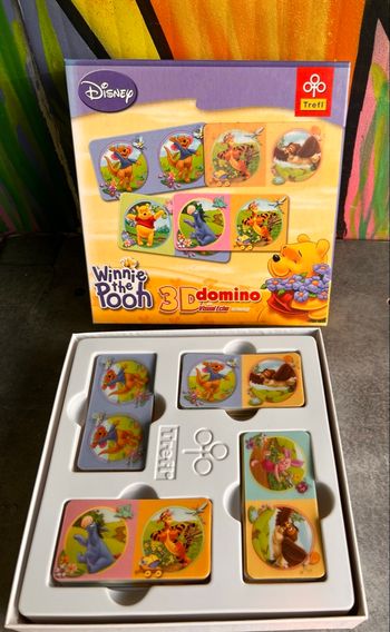 Jeu de domino Winnie l’ourson 3D Trèfl