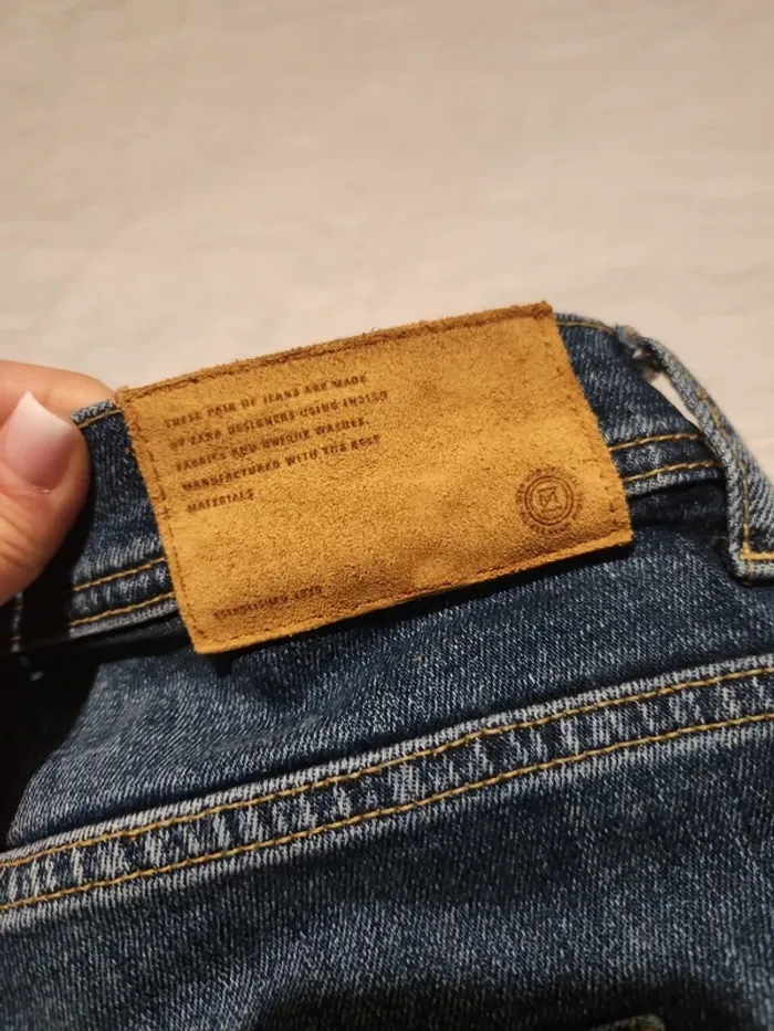 Jeans slim délavé - photo numéro 8
