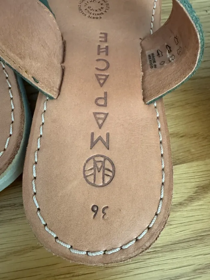 Mules Mapache Bohème taille 36. Neuves - photo numéro 6