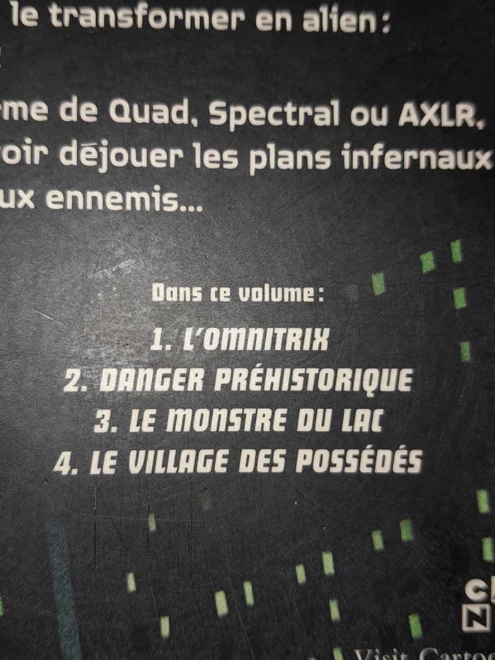 livre collector BEN 10 - recueil des 4 premiers tomes de la série - photo numéro 5
