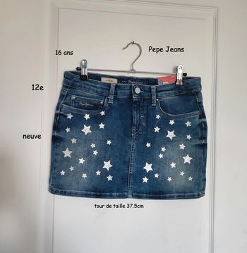 Jupe Pepe Jeans neuf 16 ans
