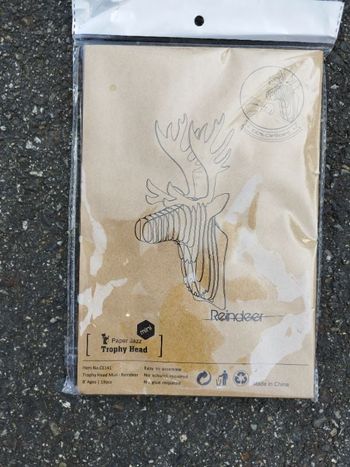 Déco cerf a faire en 3d neuve