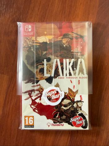SRG#134: Laika : Aged through Blood, Jeu Nintendo Switch Super Rare Games NEUF sous blister avec Slipcover
