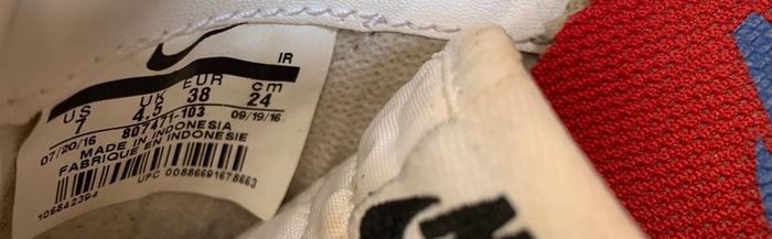 Baskets Nike Cortez T38 - photo numéro 5