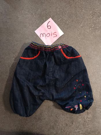 Sarouel court 6 mois