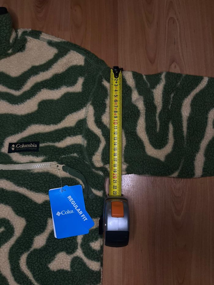 Polaire Columbia Helvetia / zebré vert beige / taille M - photo numéro 6