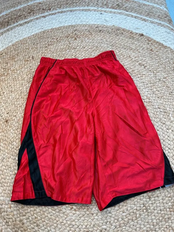 Short Garçon Starter Noir et Rouge Taille 14 Ans | Très Bon État #BS1908 - photo numéro 2