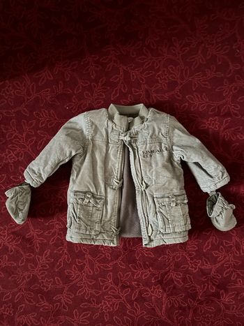 Manteau + moufles