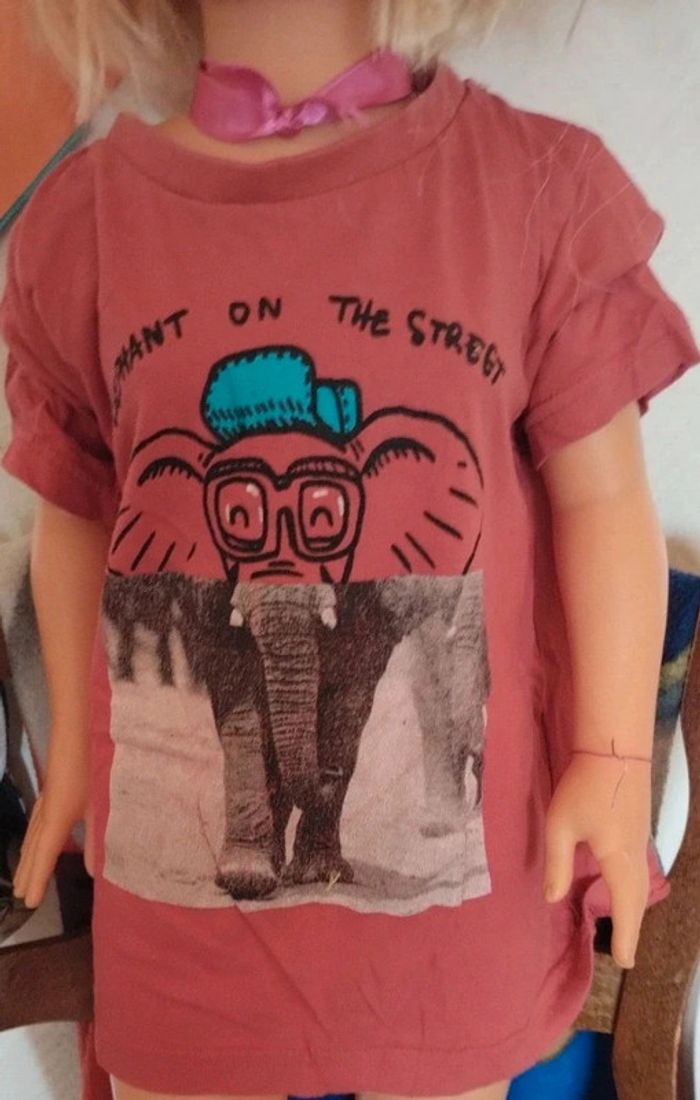 Tee shirt motif éléphant - photo numéro 3