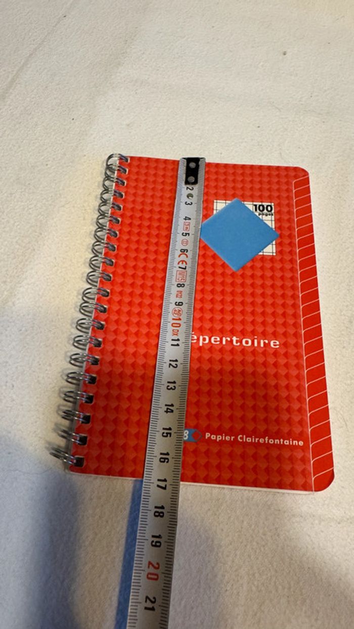 Répertoire à spirale Force 8 Clairefontaine, 11 cm x 17 cm 100 pages - photo numéro 4