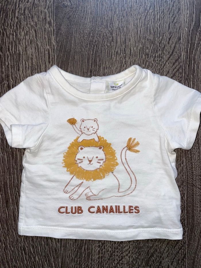 Tee shirt 3 mois