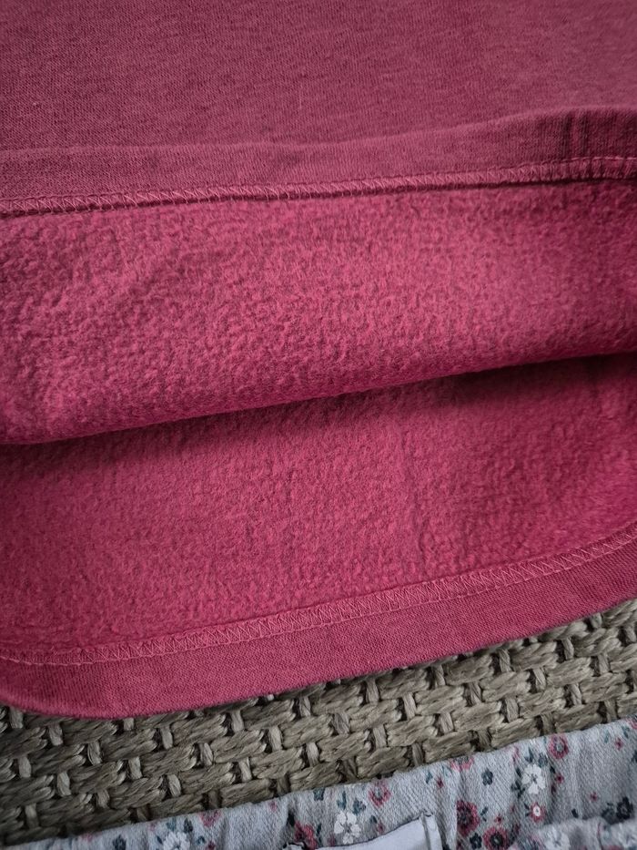 Ensemble sweet bordeaux + leggings à fleurs - 8 ans - photo numéro 3