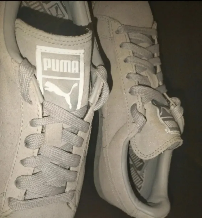 Baskets Puma grises - photo numéro 3