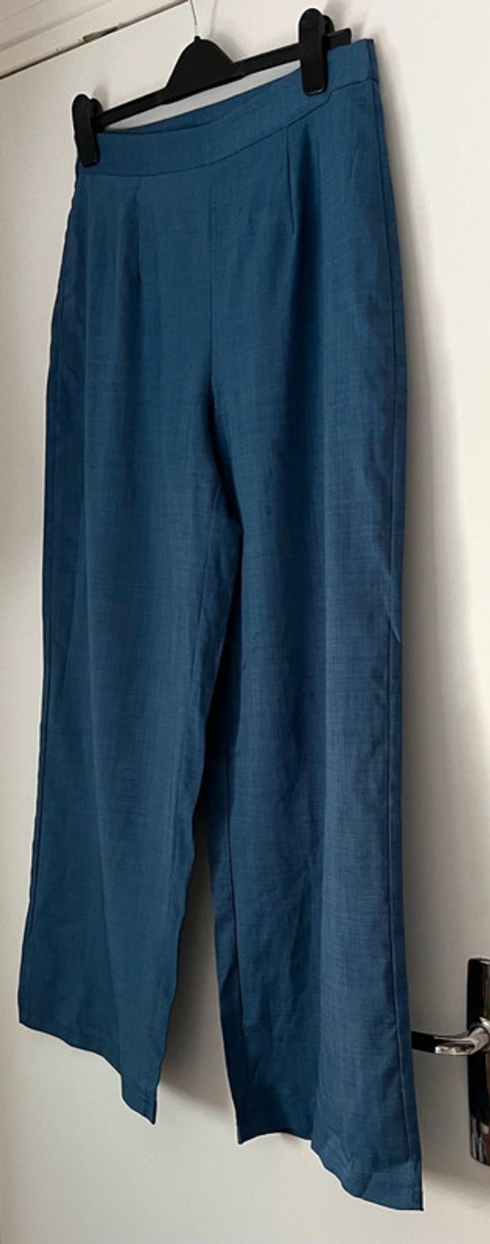Pantalon large bleu Taille L - photo numéro 3