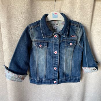 Veste en jeans coccinelles 18 mois Creeks