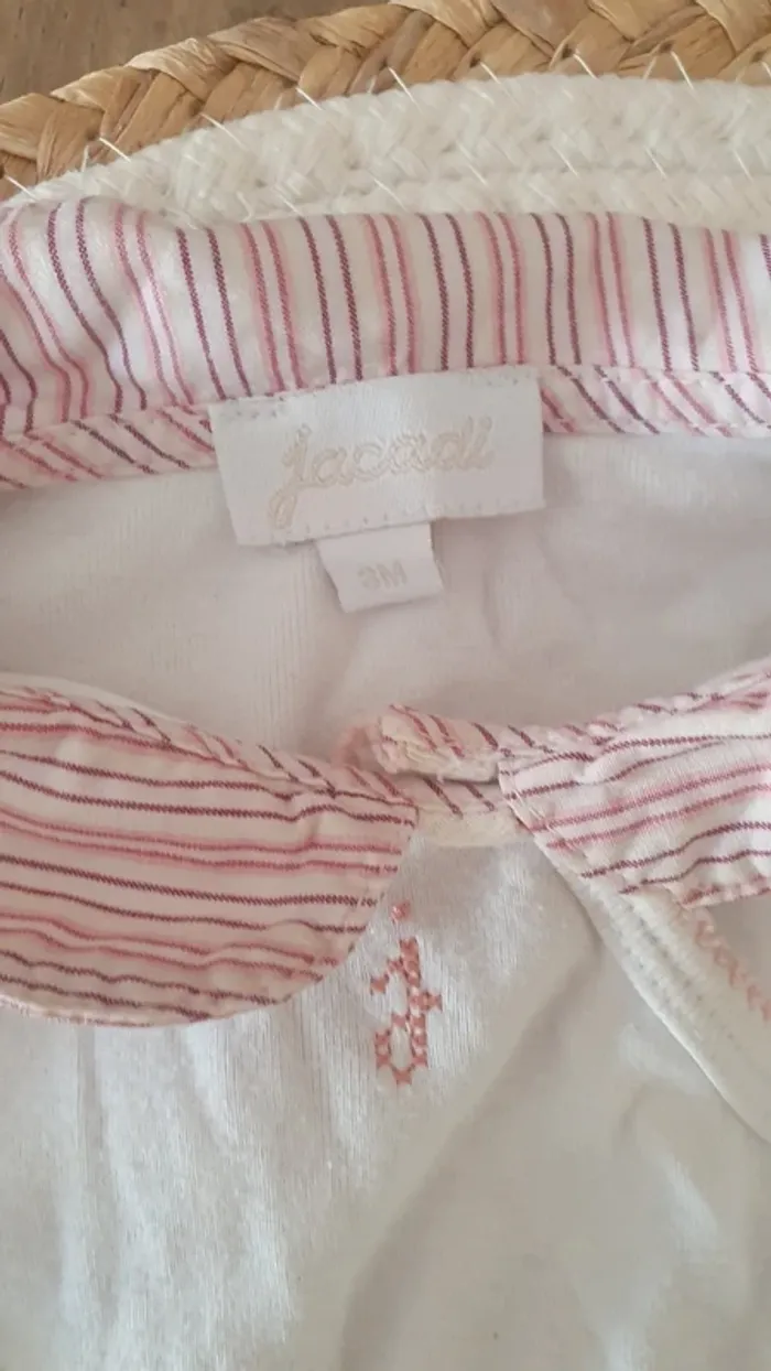 Bodies jaccadi fille 3 mois - photo numéro 3