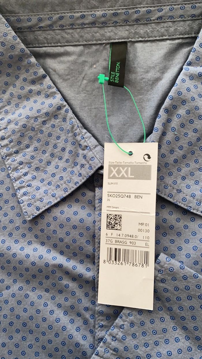 Chemise benetton - photo numéro 4