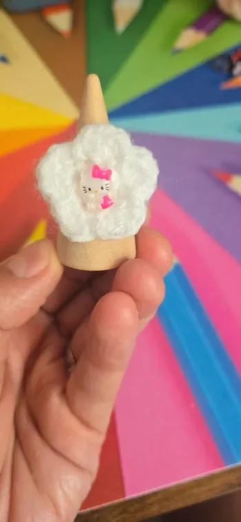 Bague fleur hello kitty neuf