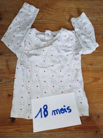 Haut manches longues 18mois