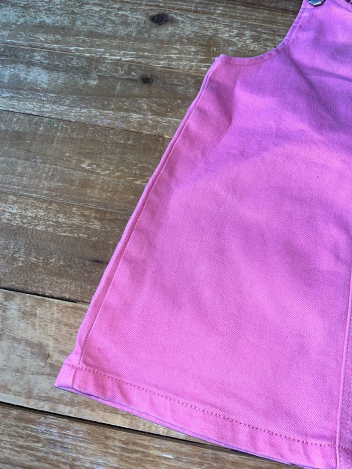 Salopette robe en denin - photo numéro 3