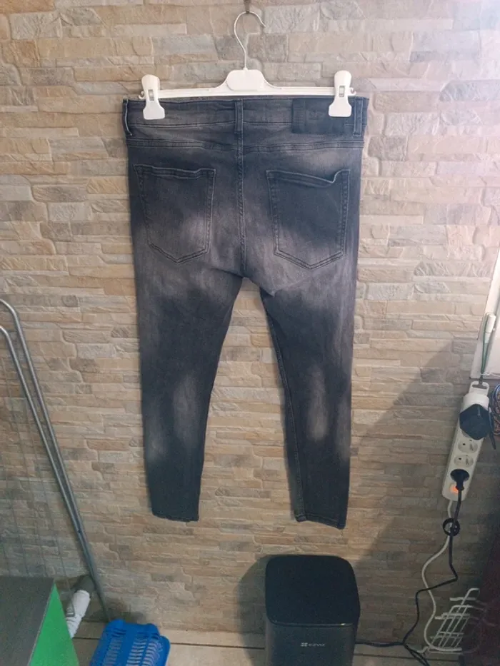 Jean troué anthracite DPV - M - photo numéro 2