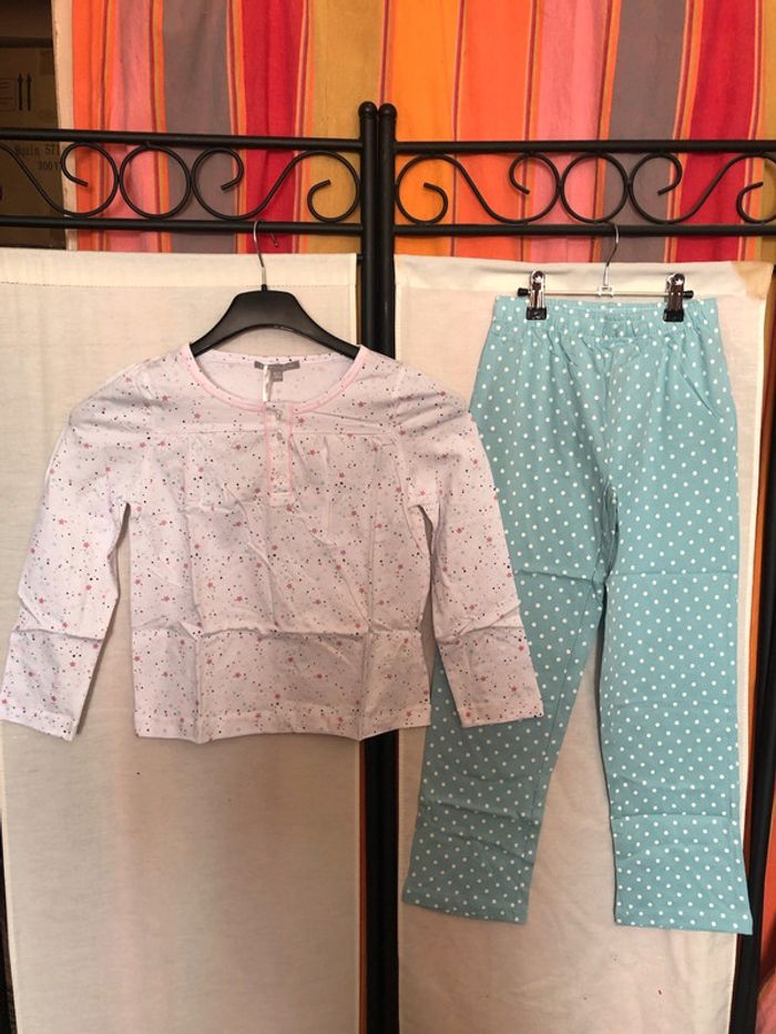 Lot de 2 pyjamas en jersey T 8 ans - photo numéro 3