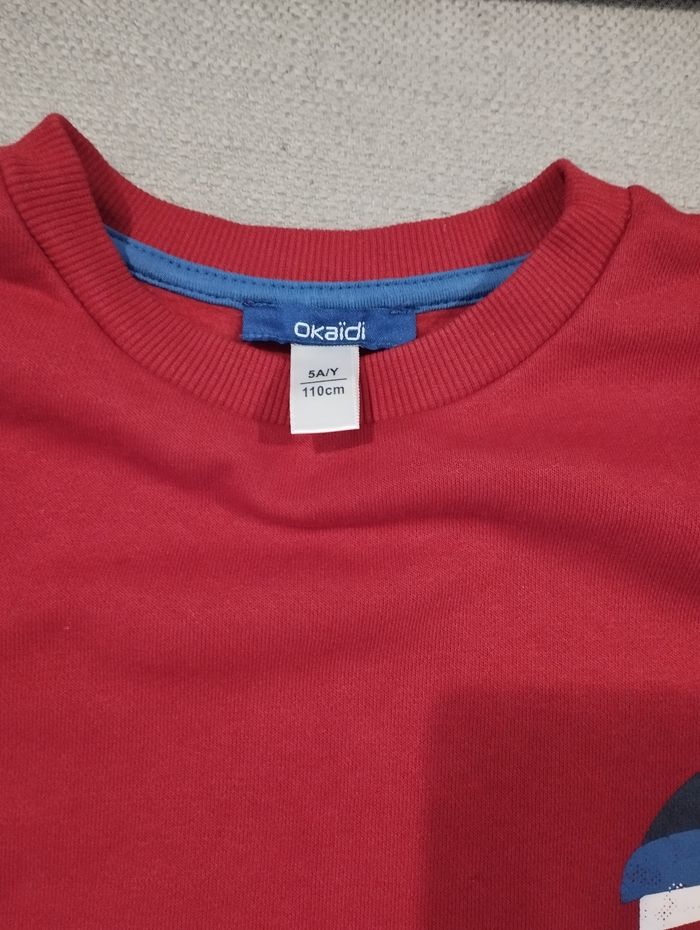Sweat okaidi 5 ans - photo numéro 2