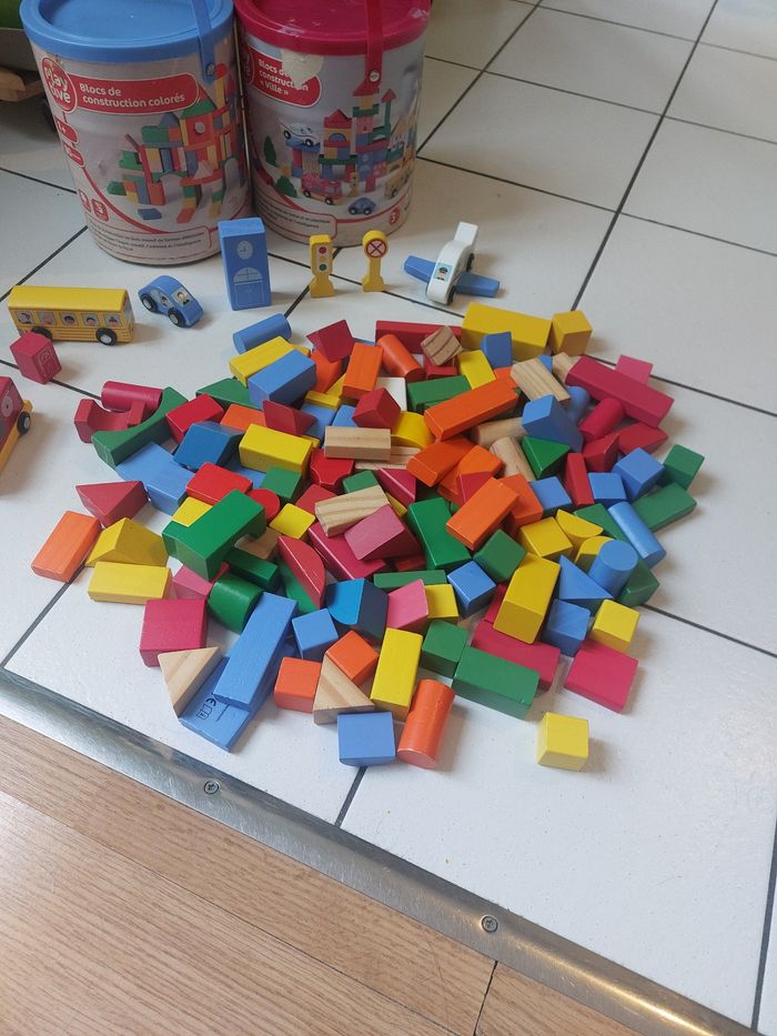 Lot de blocs de construction - photo numéro 3