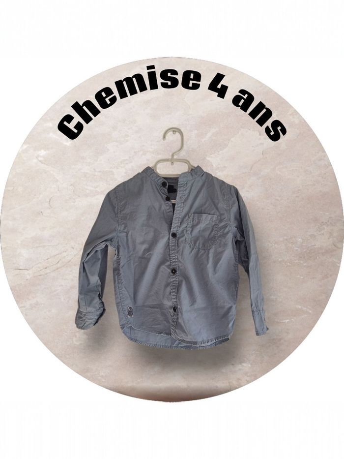 Chemise garçon 4 ans
