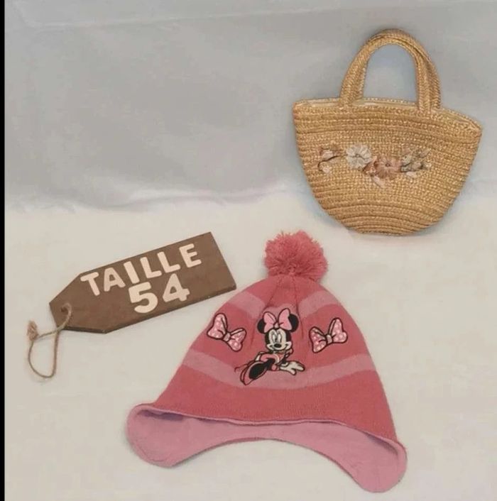 Bonnet  👣 péruvien minnie T54